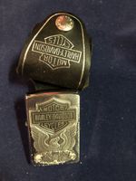 Harley-Davidson Zippo Feuerzeug mit Etui - Top Zustand!