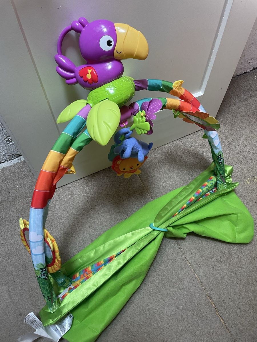 Fisher-Price Tappeto da gioco: Fisherprice Spielbogen Rainforest – Usato da Rüschlikon venduto da zehnvoracht 1