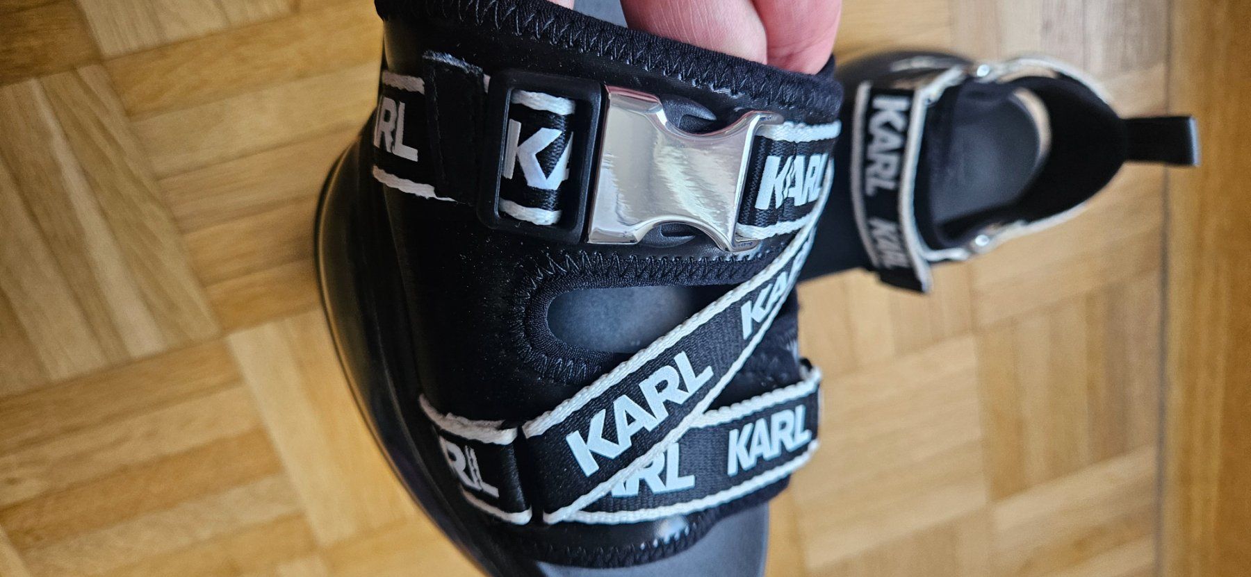 Karl Lagerfeld Scarpe da donna: Karl Lagerfeld Sandalen Gr.40 – Usato da Basel venduto da Ricardo.adela24 5