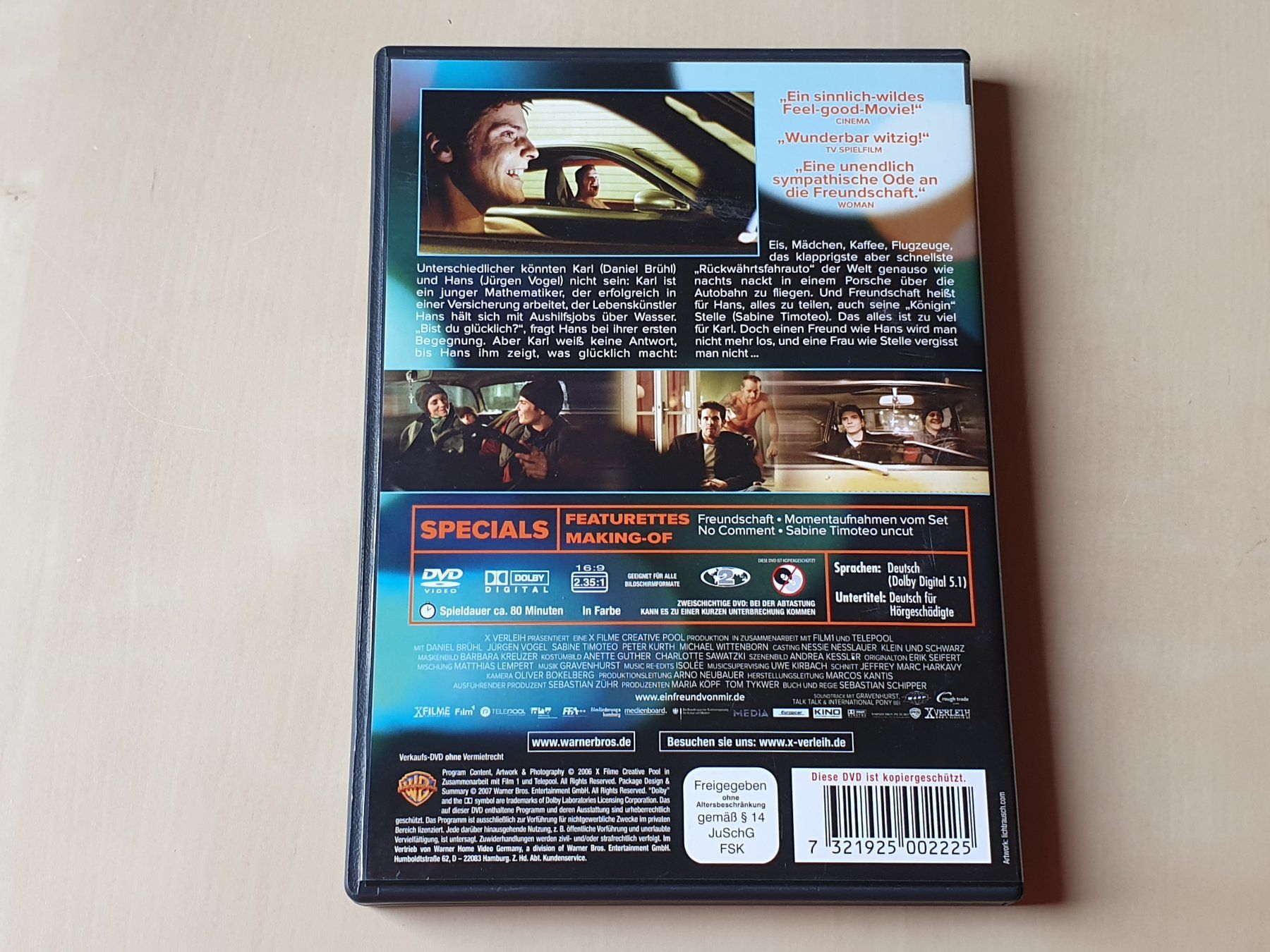 Tutti i DVDs: Ein Freund von mir – Usato da Stansstad venduto da collectorsshop 1