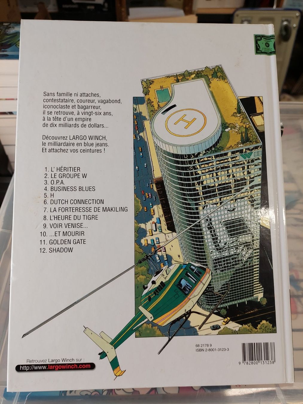 BD: Largo Winch - Shadow – D'occasion à Oberwil b. Zug par PrimaryBlue 3
