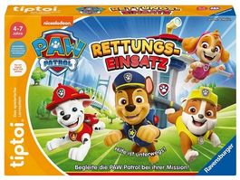 Tiptoi Paw Patrol Rettungs- Einsatz Spiel ab 4 Jahren