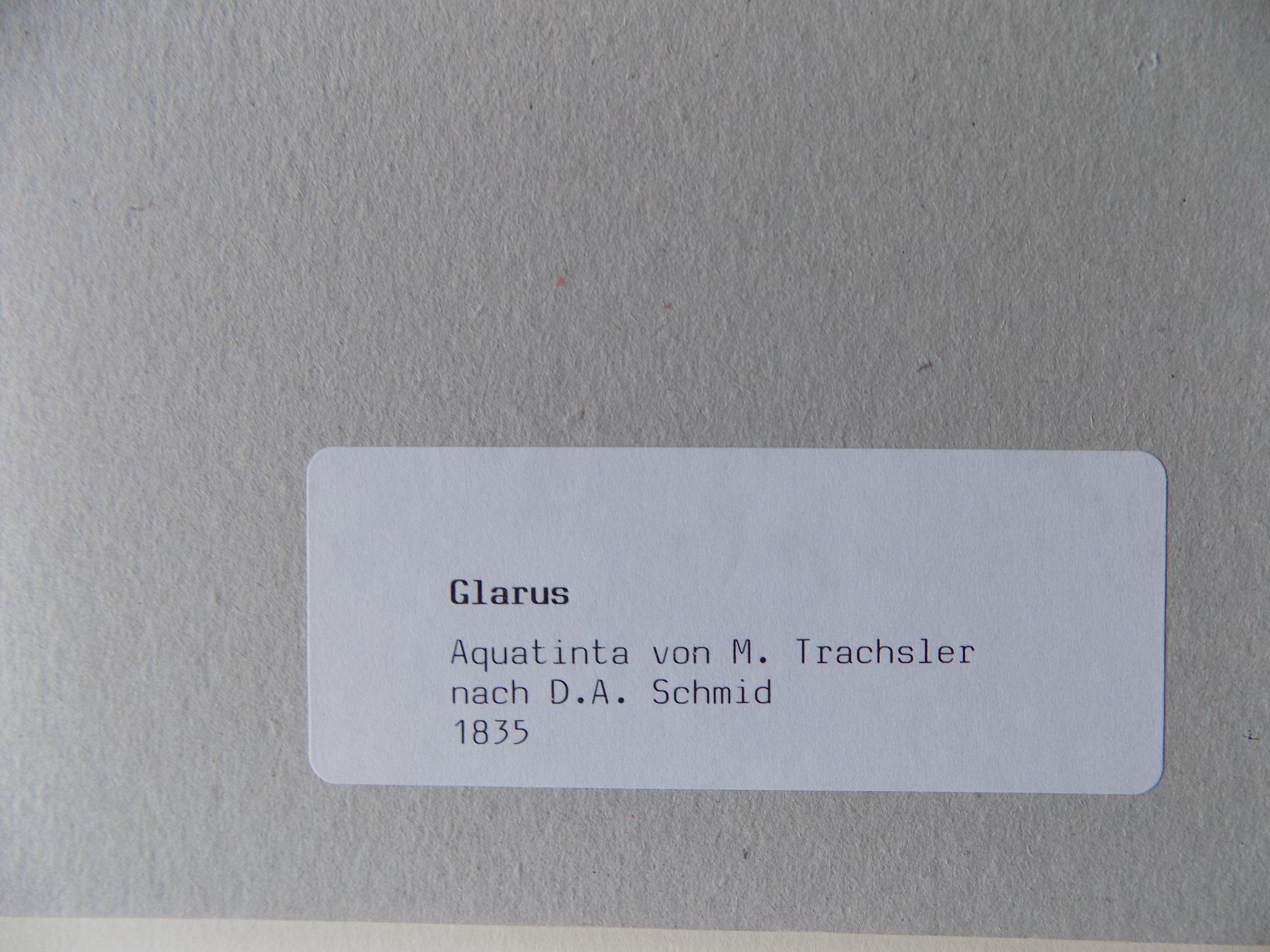 Gravures: Glarus seltene Aquatinta – D'occasion à Risch par Rischli15 7