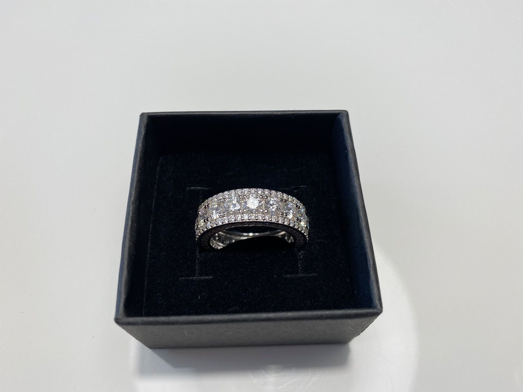 Anelli: Bague Argent S925 Moissanite Silver Ring 8 57 – Nuovo e nell'imballaggio originale da Bottens venduto da 2Lens
