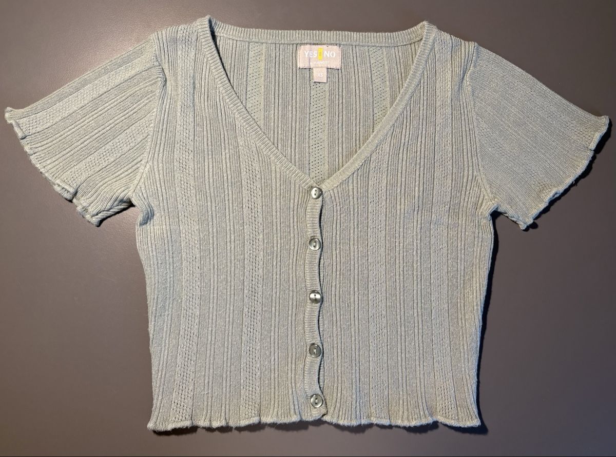 Yes Or No T-shirt: Stricktop in Olive, Gr. XS – Nuovo (secondo la descrizione) da Güttingen venduto da norwis3