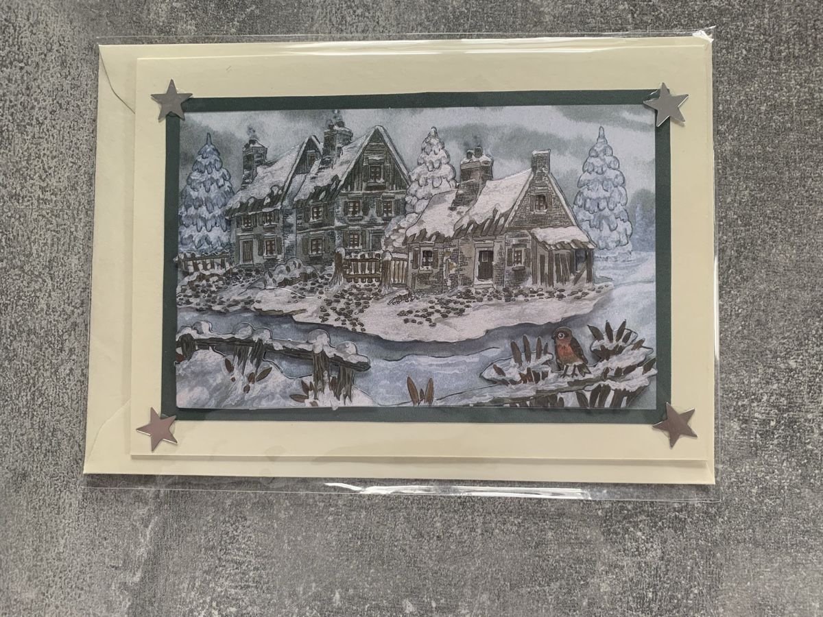 Karten: 3D-Karte Weihnachten – Neu und originalverpackt aus Amriswil von SCHLOSSGEISTLI