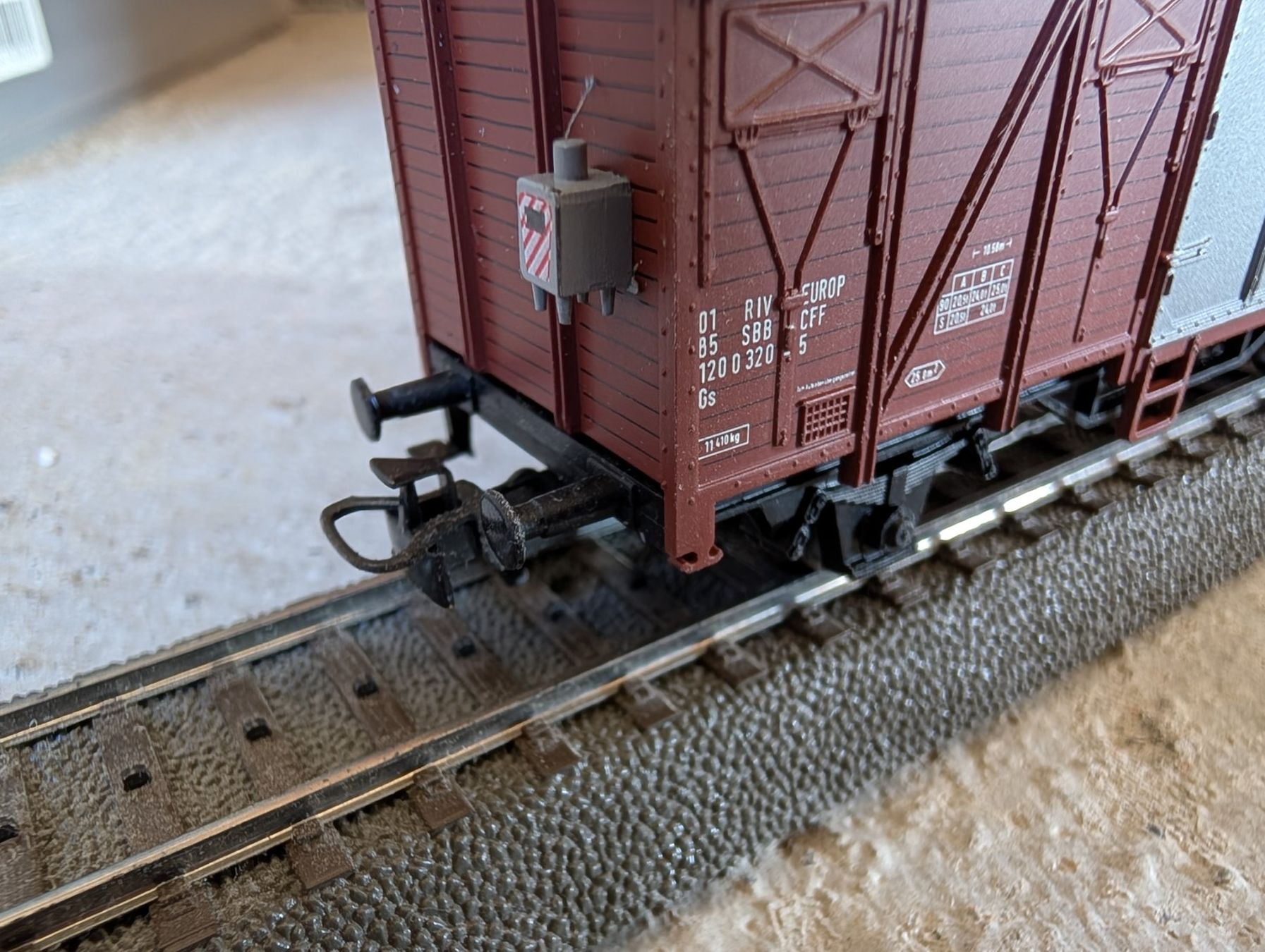 Märklin Modellini di ferrovie: Märklin Güterwagen SBB – Nuovo e nell'imballaggio originale da Steffisburg venduto da Narzisse 1