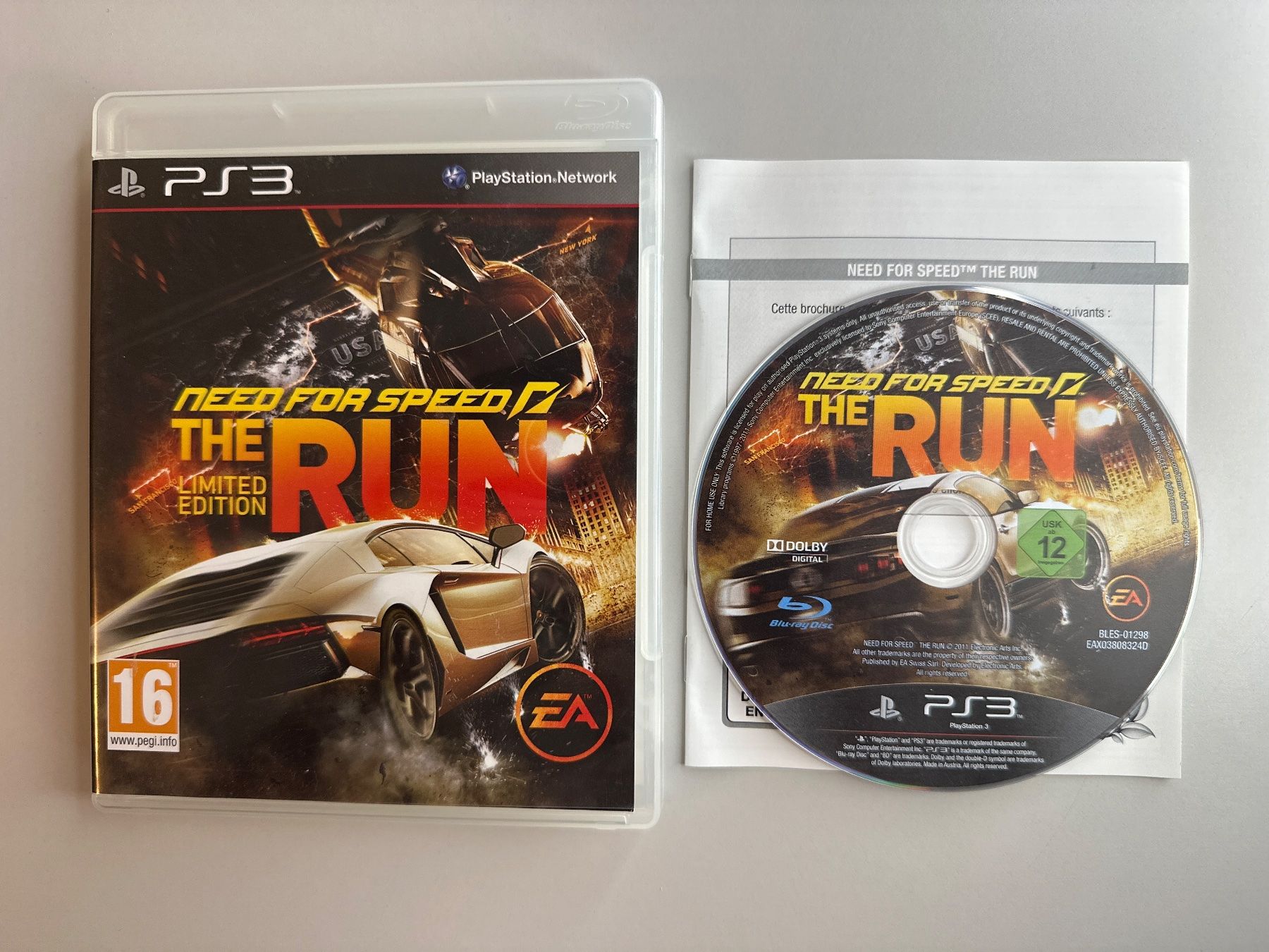 Sony Giochi: Need for Speed the run - PS3 – Usato da St.gallen venduto da taduz