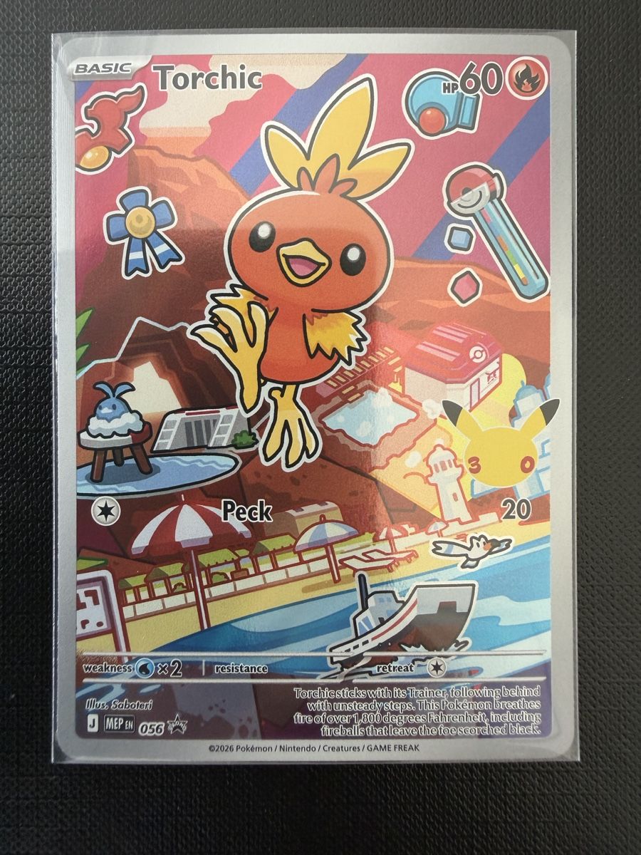 Pokémon Sammelbilder & Trading cards: Torchic #056 MEP EN – Neu (gemäss Beschreibung) aus Savigny von Matgab94
