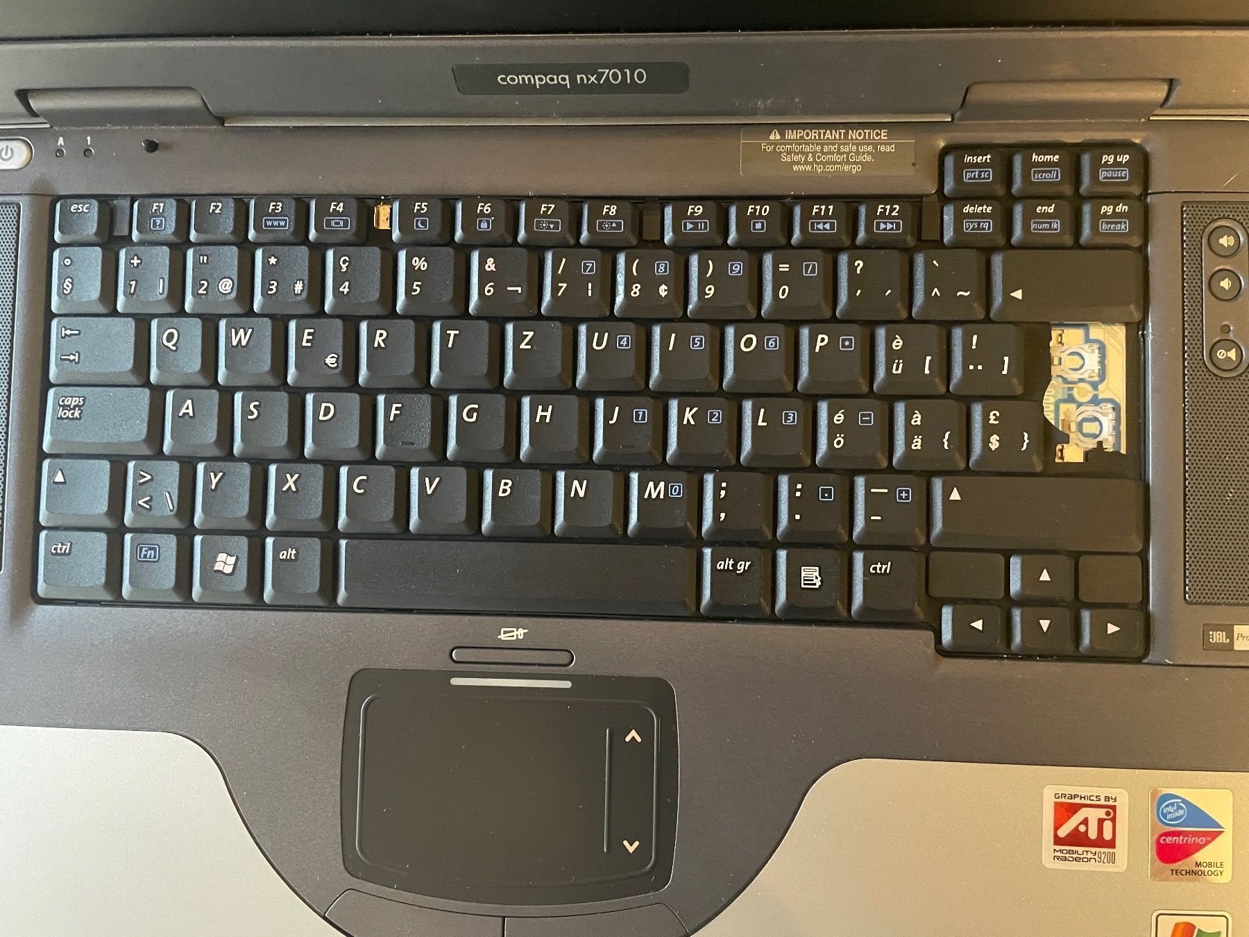 Compaq Notebooks: Portable hp compaq   nx7010 défectueux – Defekt aus moudon von faucheur2 2