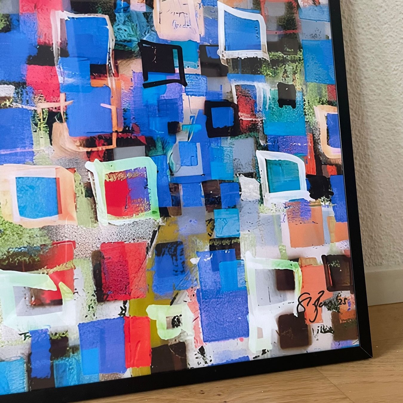 Foto & Immagini: Rio Moderne Kunst Abstrakt Bild Farben Brazil Expressionism – Nuovo (secondo la descrizione) da St. Niklausen LU venduto da Stefan_Bammert_Art 3