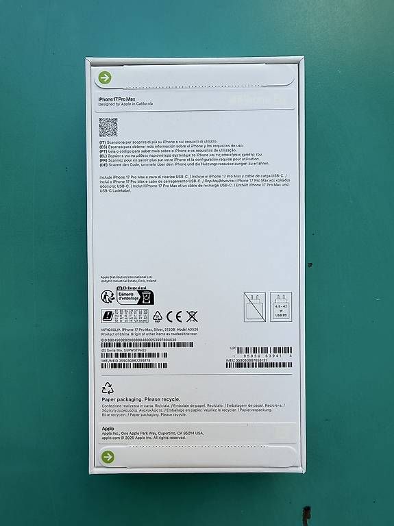 Portables: Apple iPhone 17 Pro Max 512go 2026 - Neuf scellé – D'occasion à Pully par forceed 2