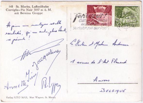 Cartes postales: St. Moritz – D'occasion à Binningen par Mountainrider 1