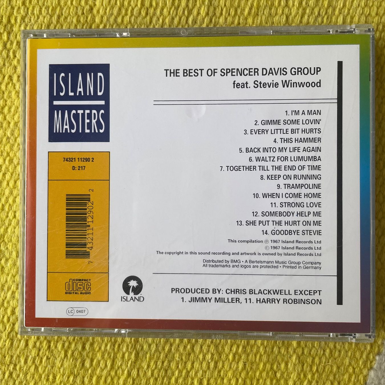CD: SPENCER DAVIS GROUP-BEST OF – Usato da Rorschacherberg venduto da CD-Roli 1