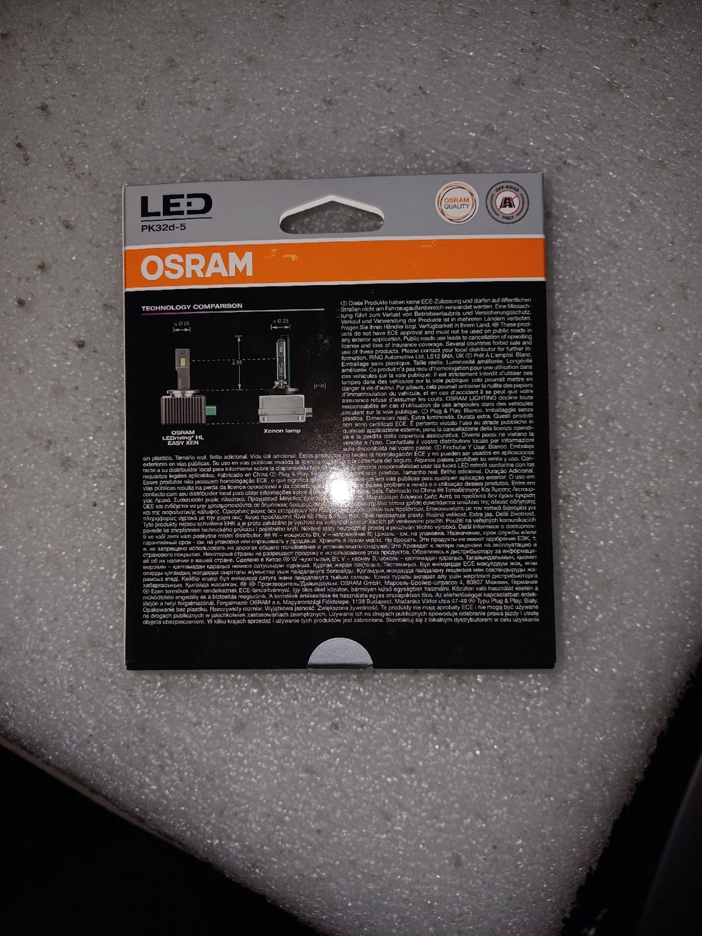 Fari: Osram D3S LED – Nuovo e nell'imballaggio originale da Oensingen venduto da smi_s5cm 2