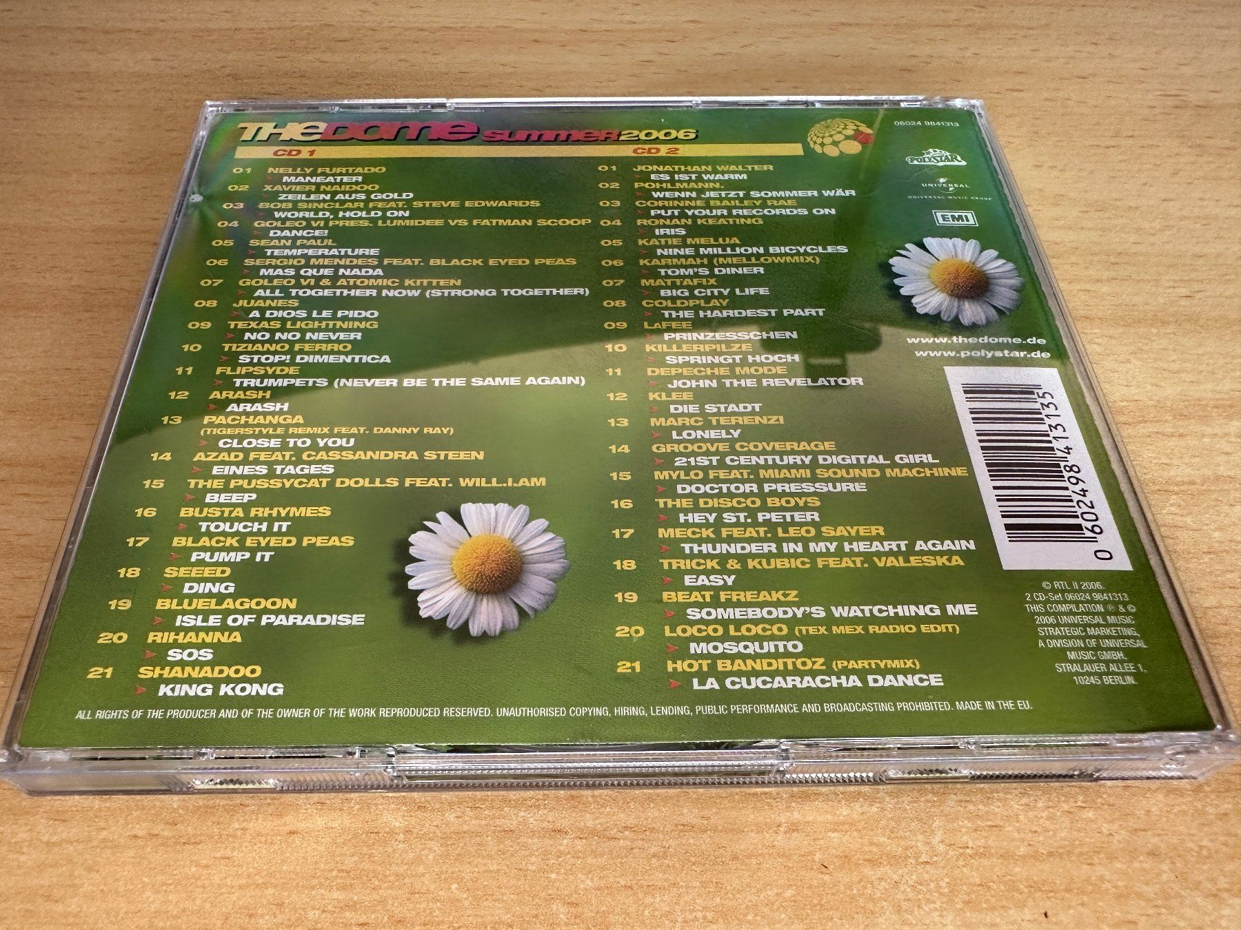 CD: Various – The Dome Summer 2006 - 2 CD – Usato da Rikon im Tösstal venduto da Alpenmutz 1