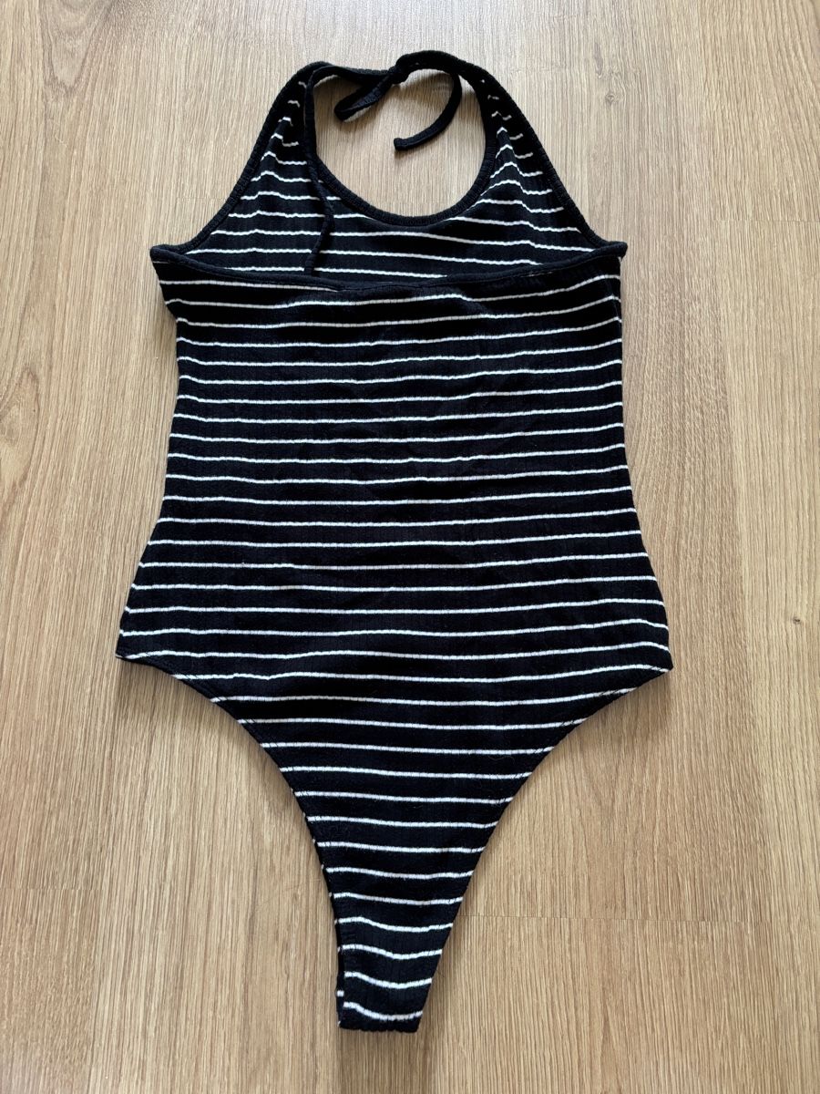 Tally Weijl Top: Gestreifter Neckholder Body – Nuovo (secondo la descrizione) da Solothurn venduto da amelie.br 4