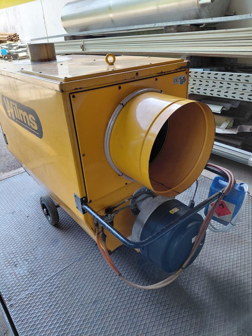 Radiatori: Warmluftofen Wilms 115 kw, 230 Volt – Usato da Ulisbach venduto da MSH01 3