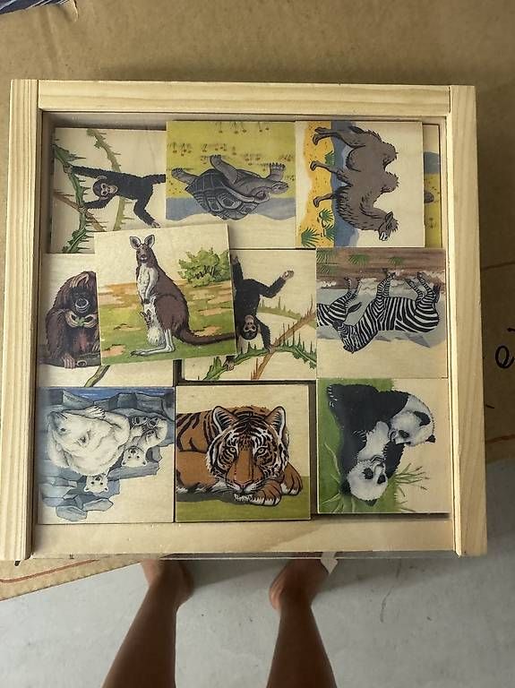Giochi: Memory Spiel aus Holz  – Usato da Meilen venduto da Anteil