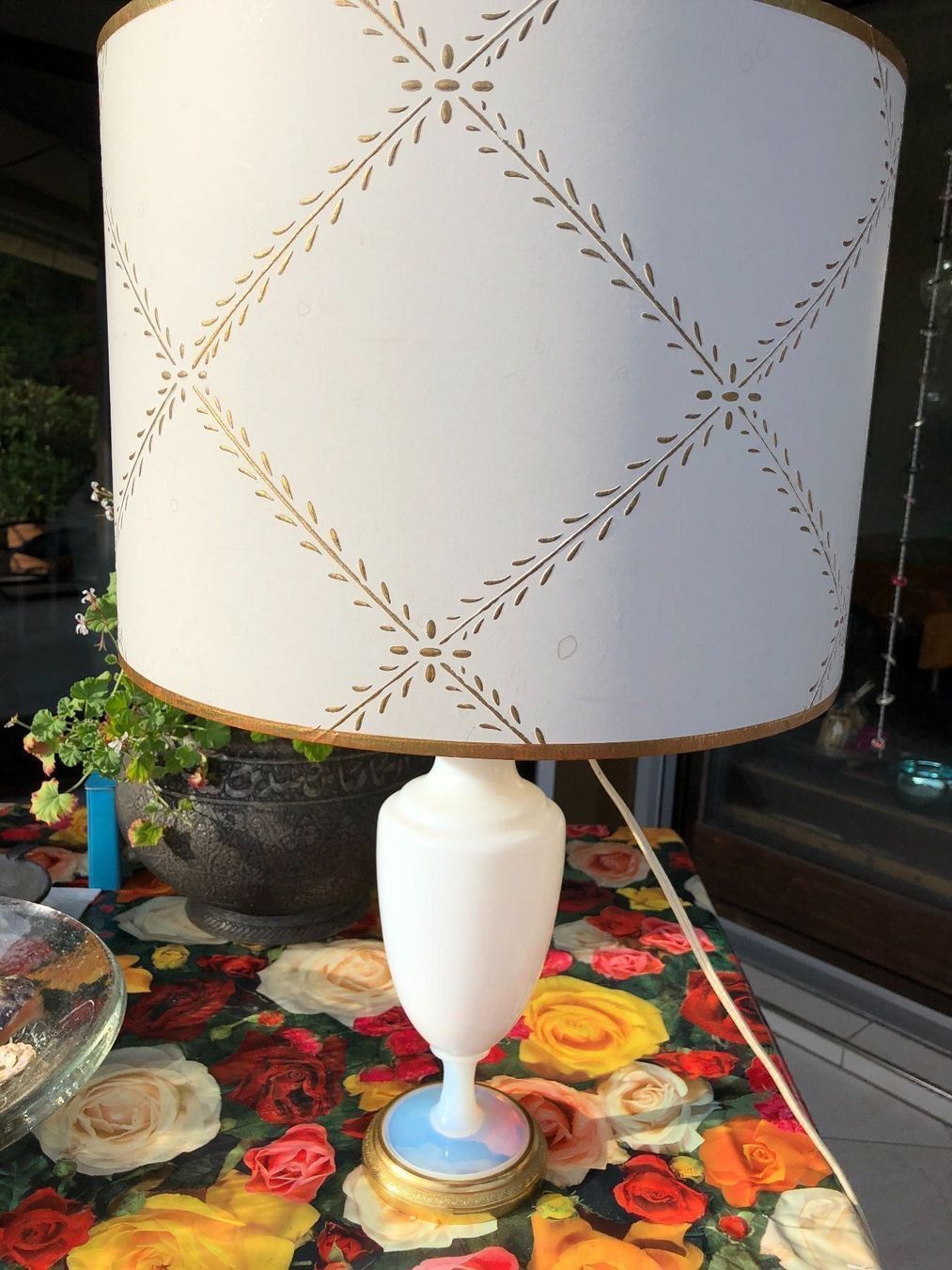 Lampen: Glas-Tischlampe – Gebraucht aus Luzern von Fenek2 4
