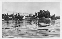 Küsnacht (ZH) Dampfschiff auf dem Zürichsee Boot Battello