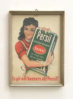 Persil - Alte Rahmenwerbung / Réclame encadrée 1943