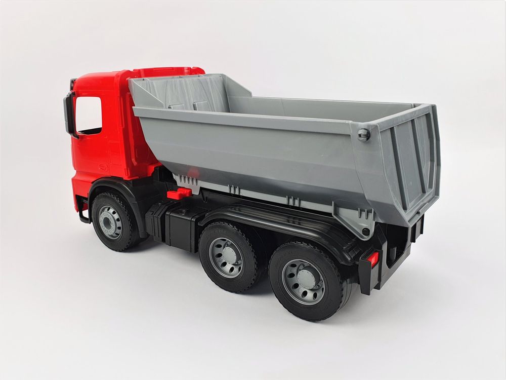Lena Worxx Muldenkipper Mercedes-Benz Arocs – 45 Cm, 1:15, Robuster Kipp-LKW Mit Verriegelbarer Mulde & Heckklappe, Für Kinder Ab 3 Jahren