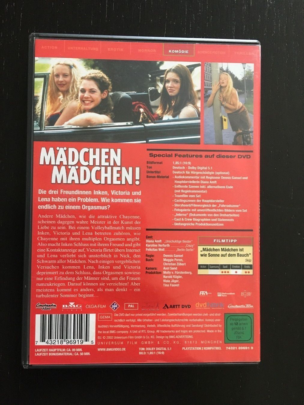 Tutti i DVDs: DVD Mädchen Mädchen – Usato da Regensdorf venduto da scheissspiel 1