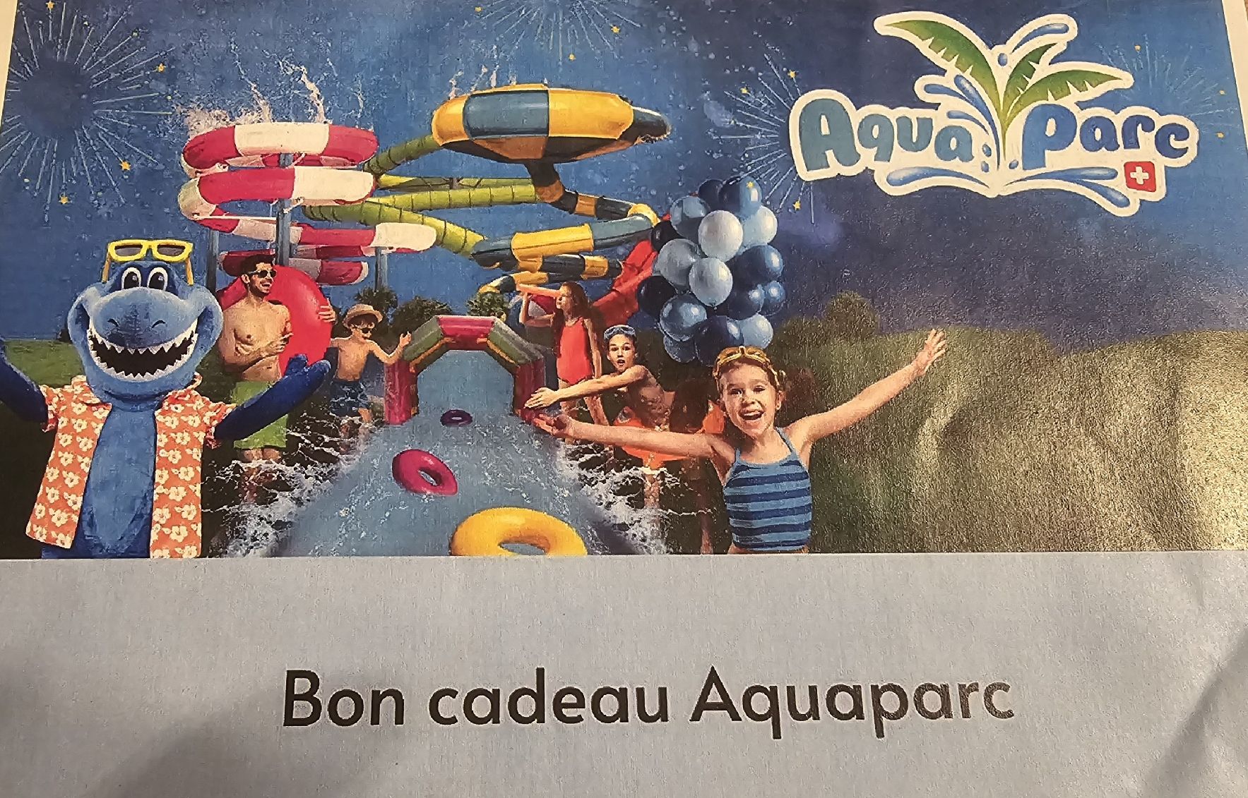Buoni: Aqua Parc Gutschein - Wert 80.- – Nuovo (secondo la descrizione) da Winterthur venduto da Pianistin87