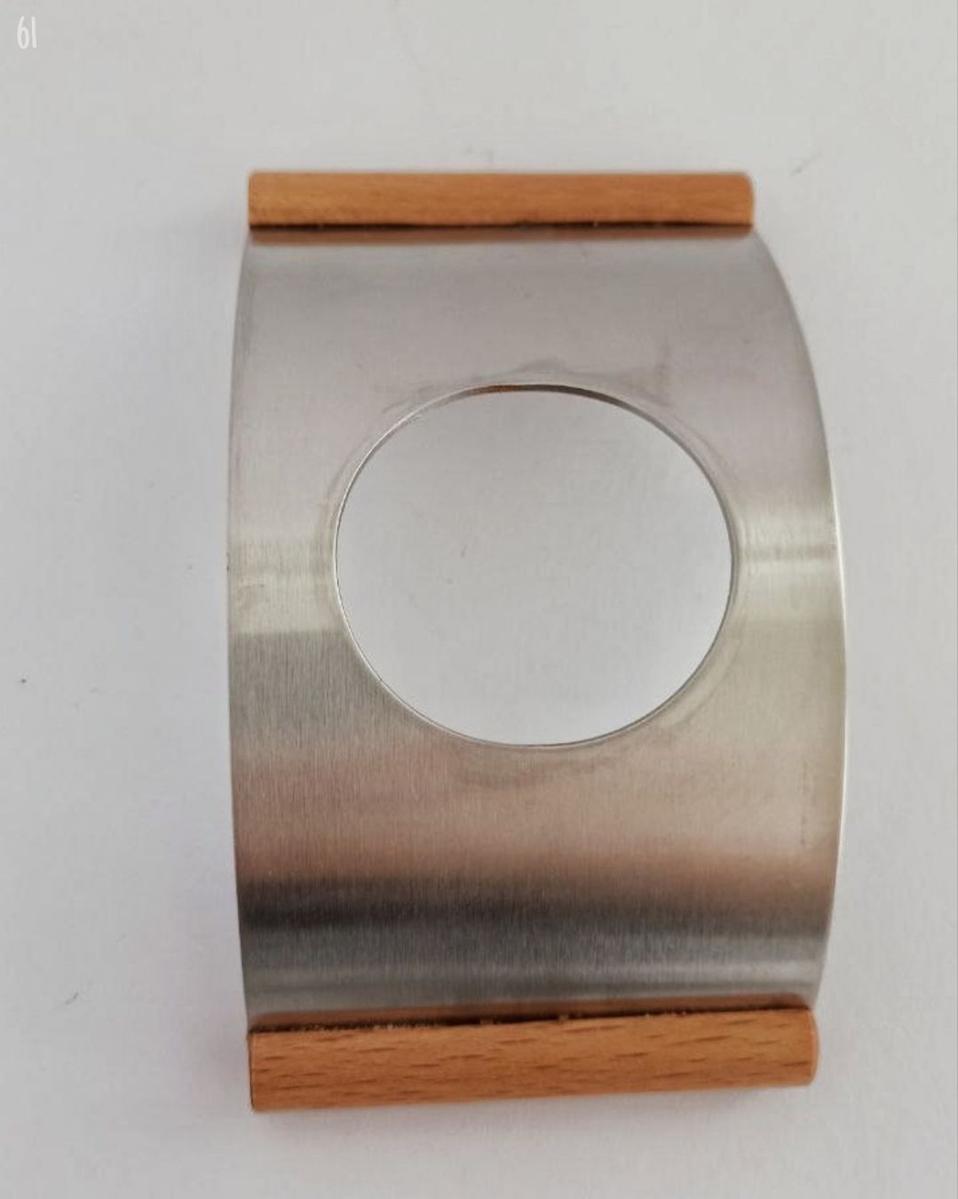 Altre Stoviglie: Vintage Eierbecher aus Metall und Holz – Usato da Dietikon venduto da Magi2 2