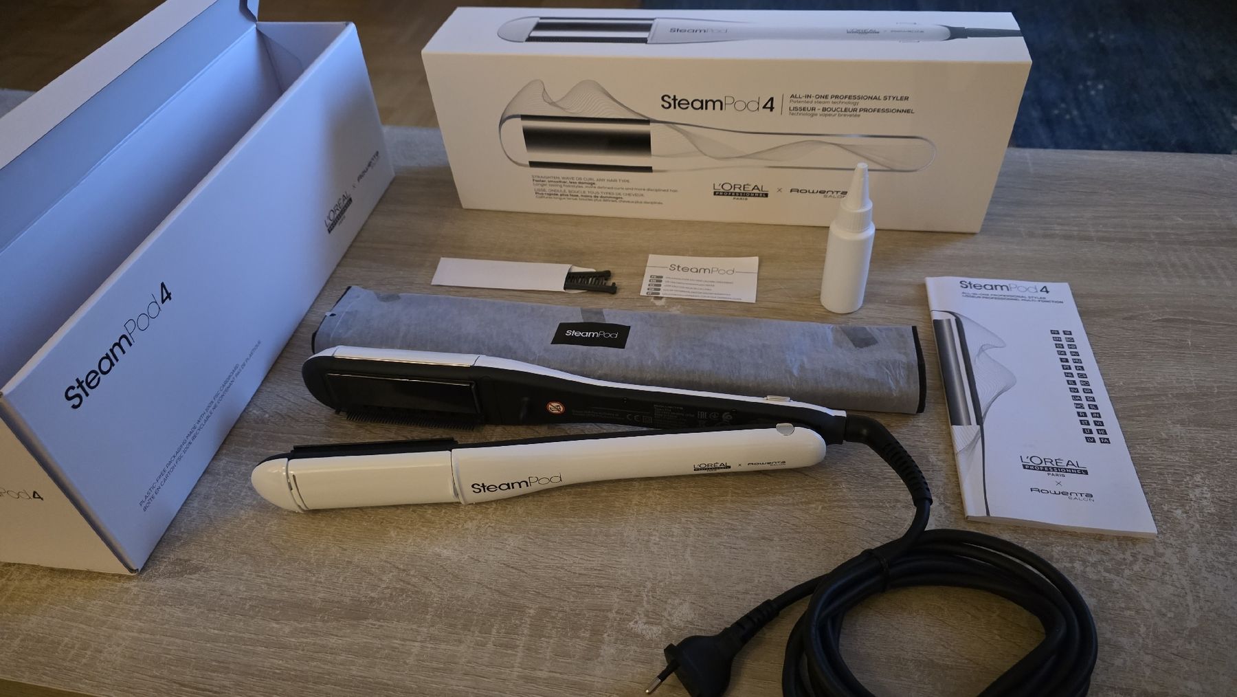 Accessori per capelli: SteamPod 4 Lisseur-Boucleur Professionnel – Nuovo (secondo la descrizione) da Genève venduto da Nicoss117 1