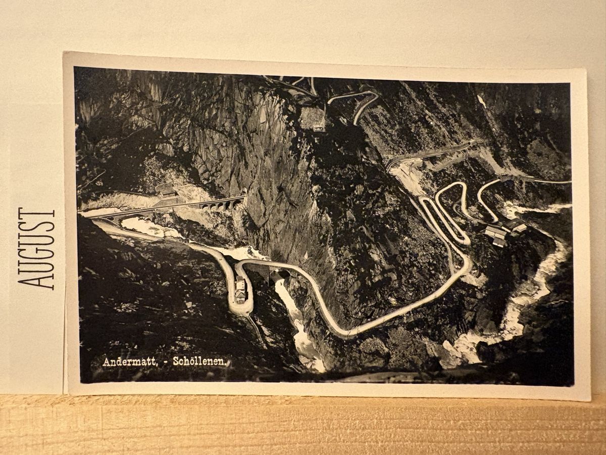 Cartoline postali: AK von Andematt Schöllenen – Usato da Rümlang venduto da Kartenpost1
