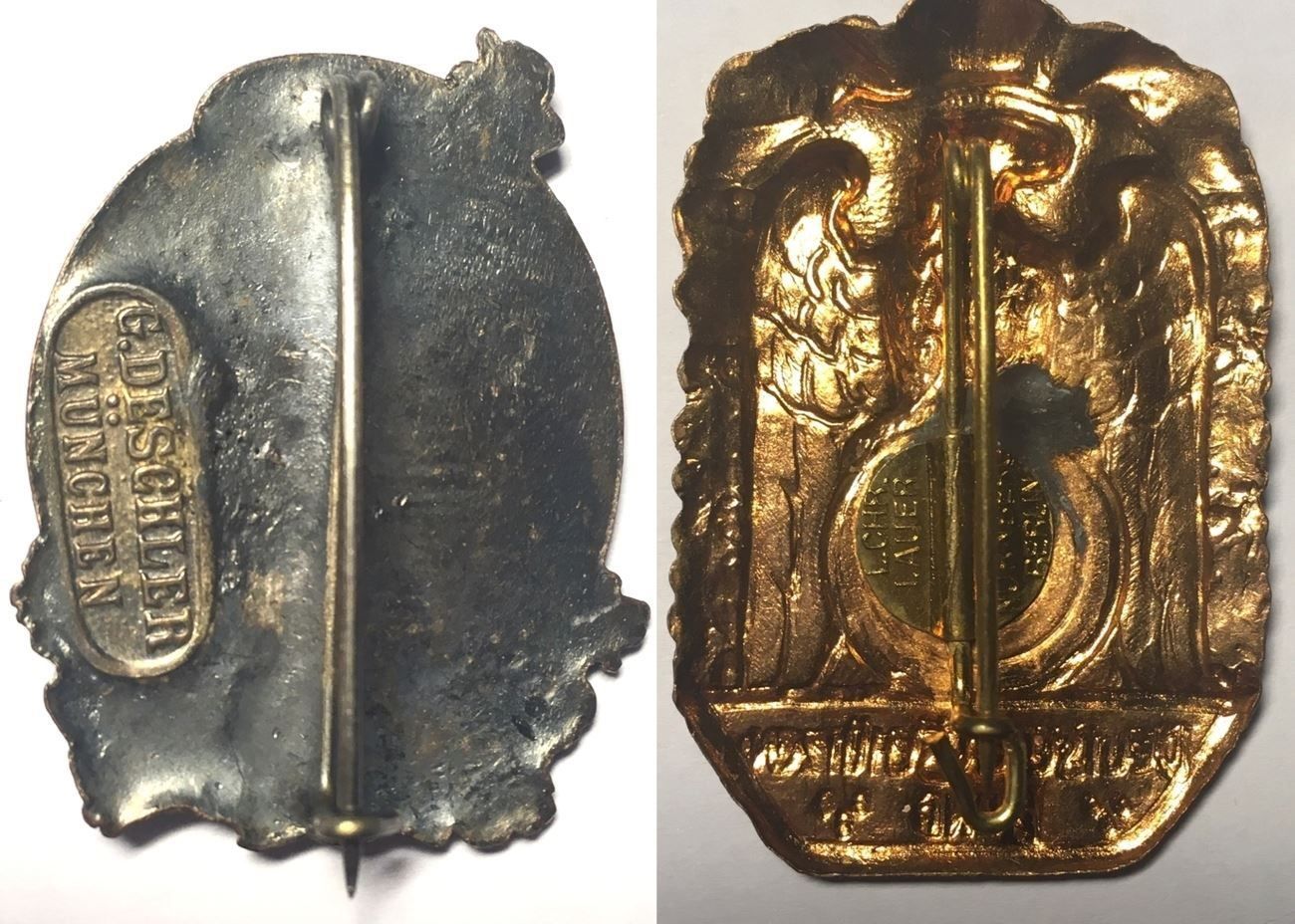 Medaillen: SCHÜTZENGESELLSCHAFT RODACH b. COBURG Satz 8 Abzeichen – Gebraucht aus Riehen von sesambestcoins2004 2