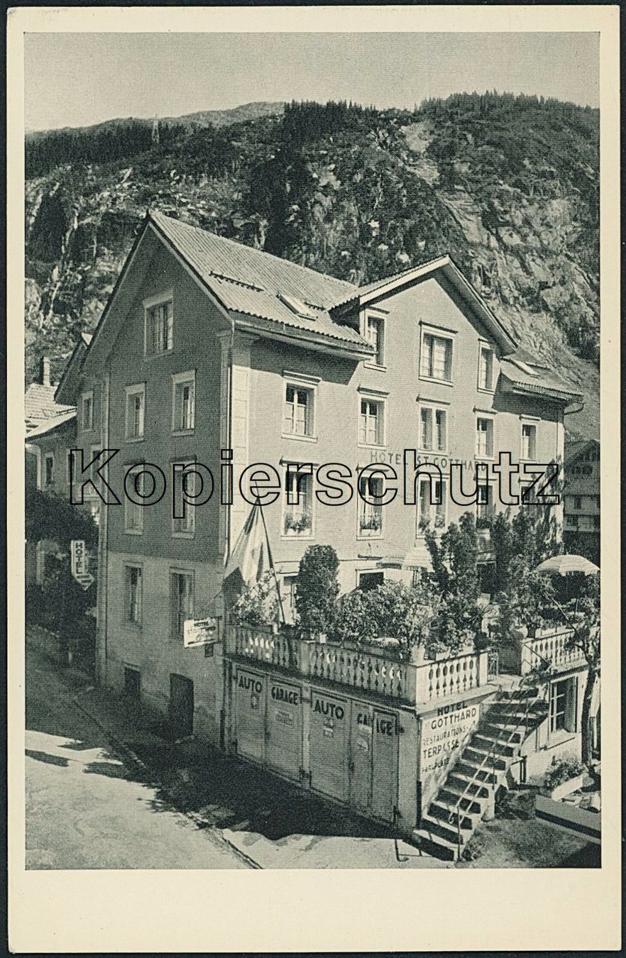 Cartoline postali: UR Göschenen – Nuovo (secondo la descrizione) da Schindellegi venduto da dolpitz