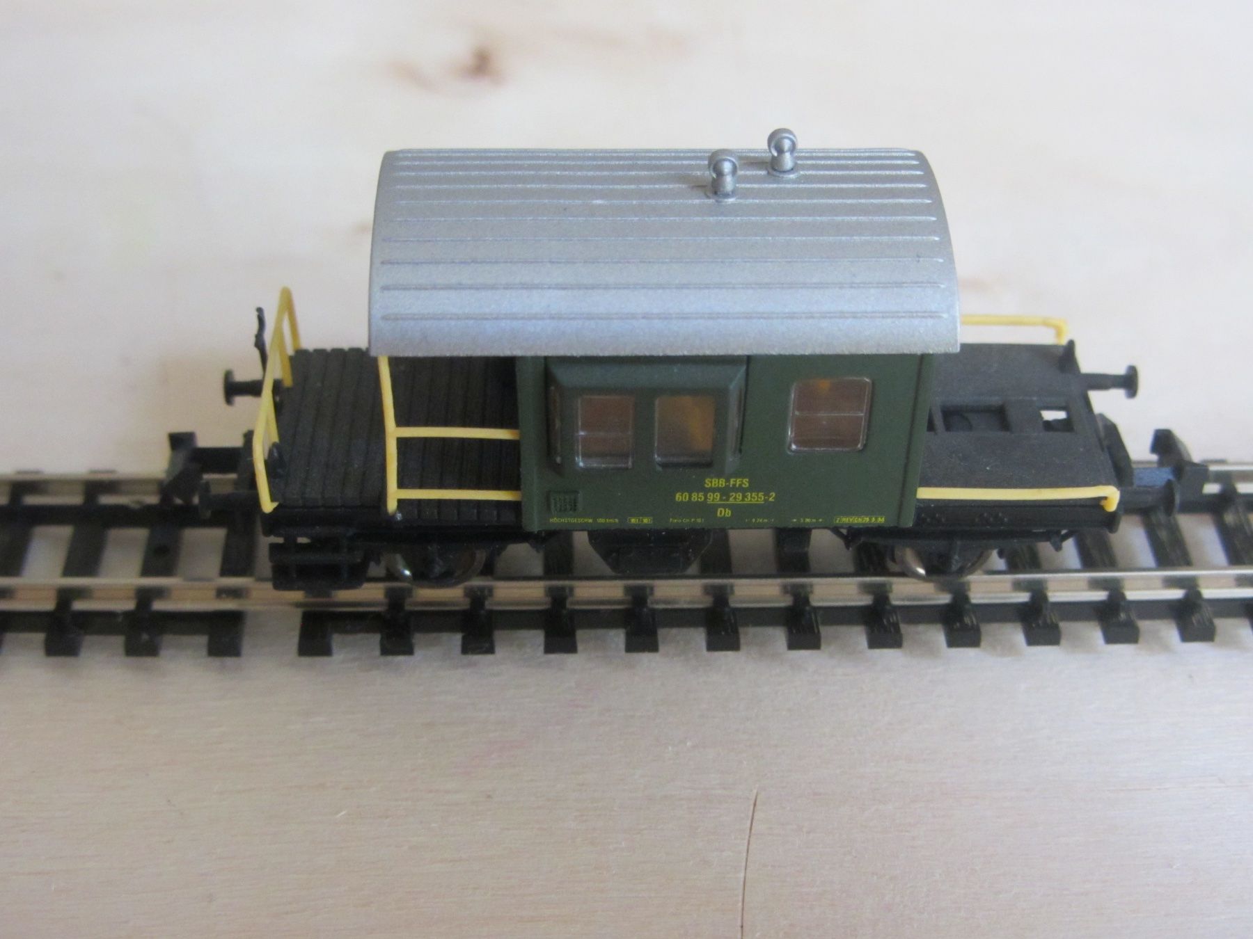 Hobbytrain Modellini di ferrovie: Wagon fourgon "sputnik" SBB-CFF, Hobbytrain, N – Nuovo (secondo la descrizione) da Lausanne venduto da philachy10 3
