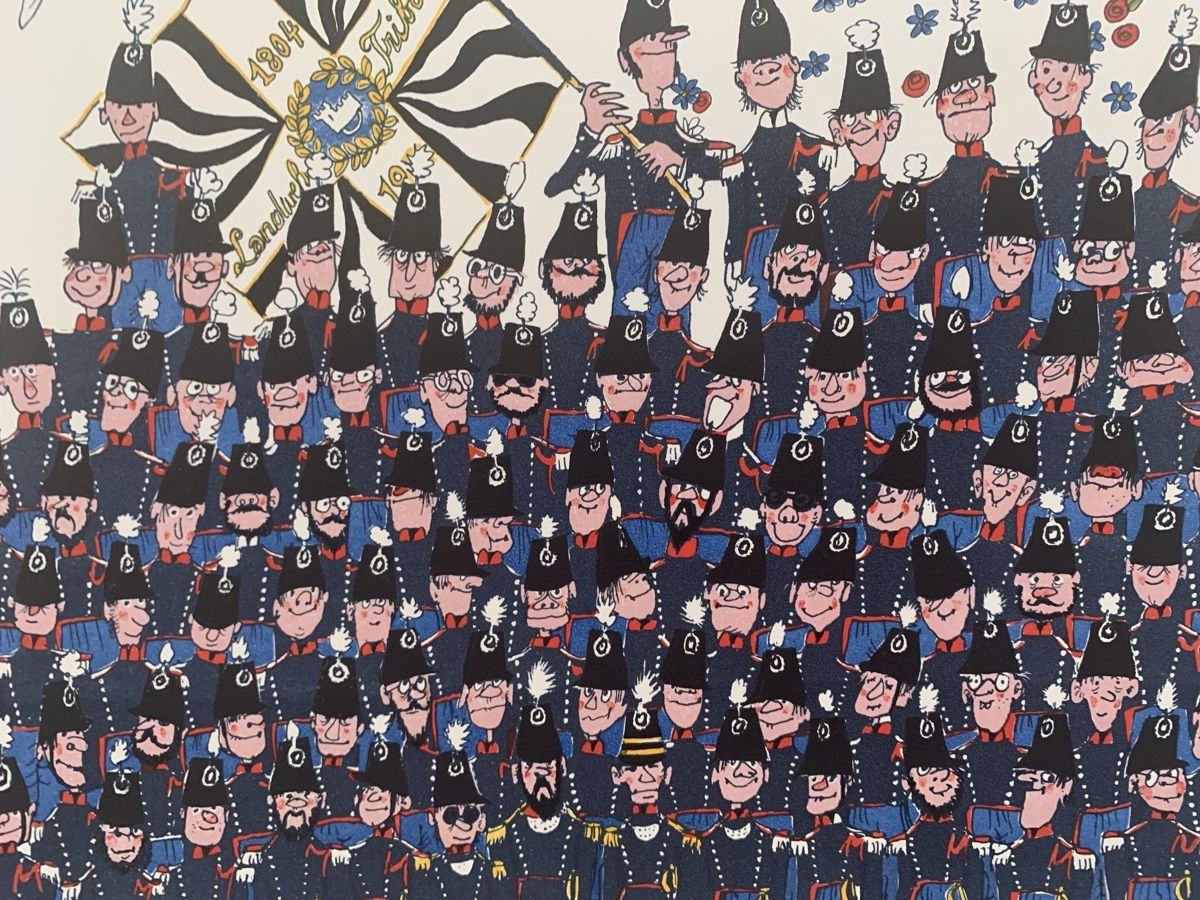 Grafica & Litografie: Schweizer Kunst - Teddy AEBY (1928-1992) – Usato da Düdingen venduto da polytropon_5 2