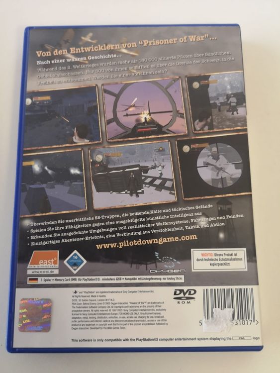 Pilot Down : Derrière les lignes ennemies - Complet FR - Sony PS2