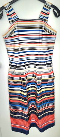 Vintage Bordürenkleid 1974