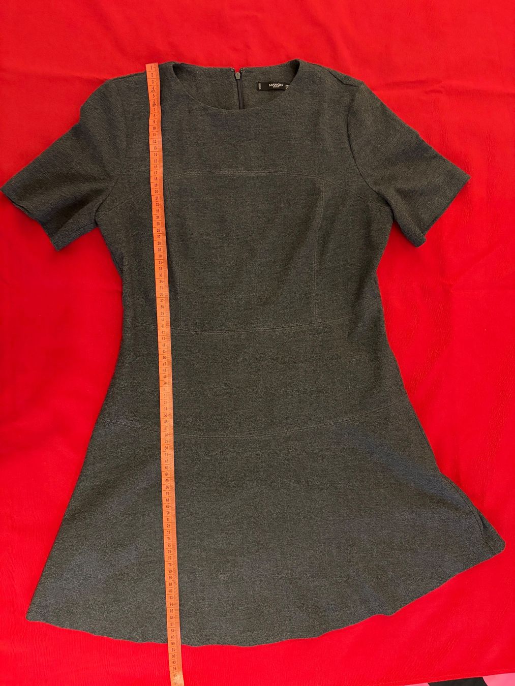 Mango Vestiti: Mango Grey Summer Dress, Size L, Flared – Usato da Nyon venduto da Deb_D39 6