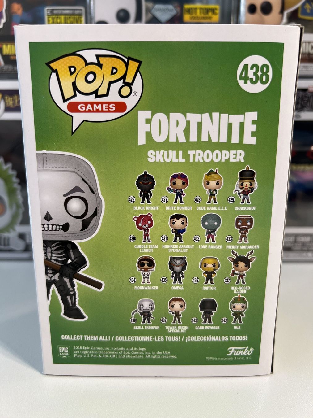 Funko Figuren: Funko POP! Games Fortnite Skull Trooper – Gebraucht aus Le Mouret von perfectbijou 2