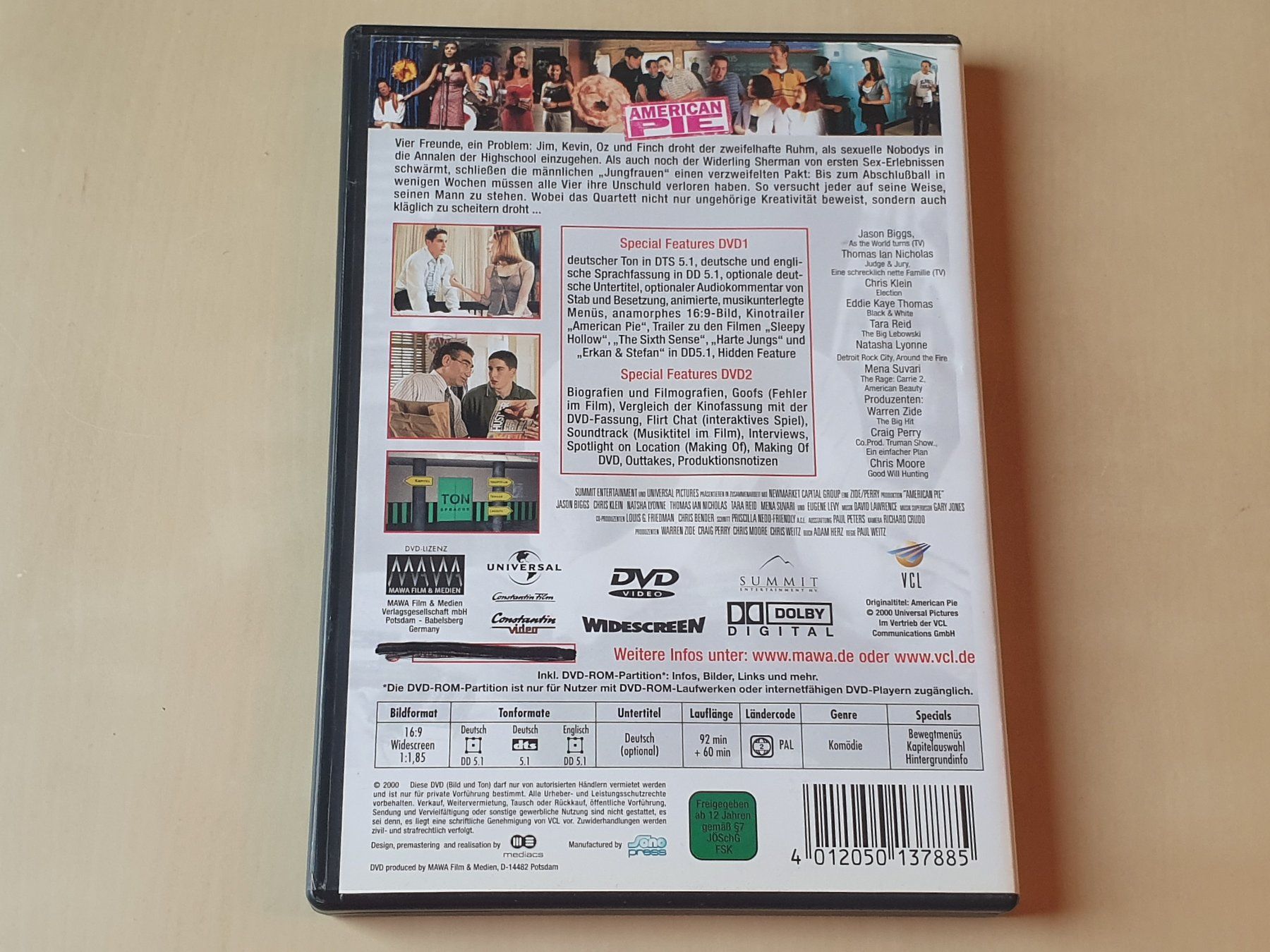 Tous les DVDs: American Pie (2 DVDs) – D'occasion à Stansstad par collectorsshop 1