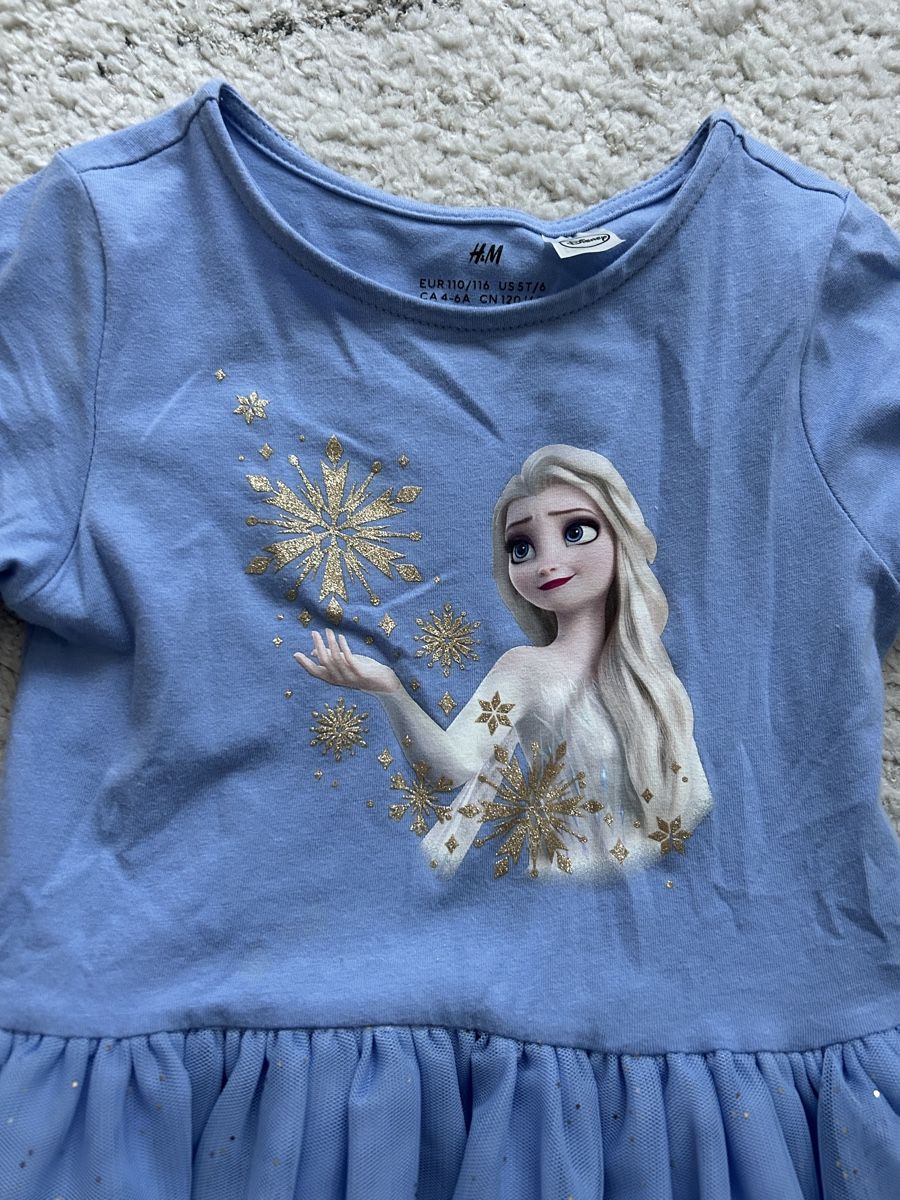 Vestiti & Gonne: Elsa Kleid, H&M, Grösse 110/116 – Usato da Engelburg venduto da Quinti15 1