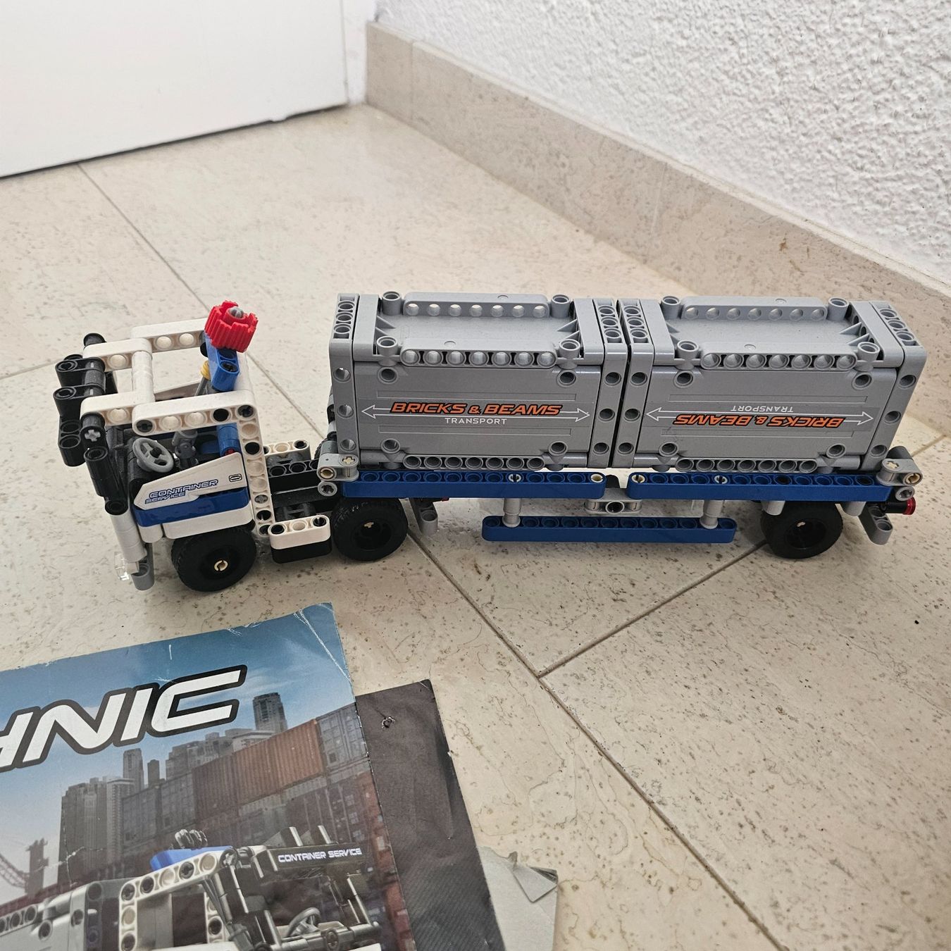 Lego Kit di costruzioni: LEGO Technic 42062 Container-Transport Set – Usato da Dottikon venduto da daniel-g 2