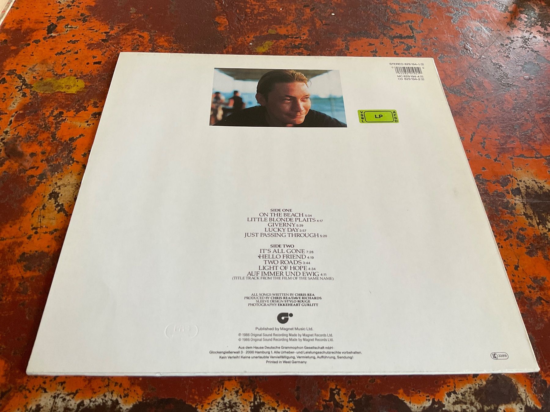 Schallplatten: Chris Rea On the beach LP – Gebraucht aus Delémont von vinylfreak01 1