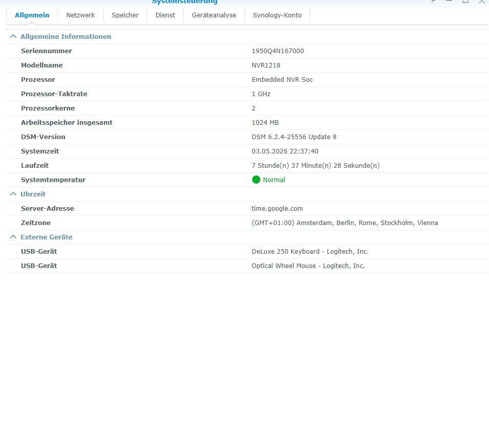 Synology Server: Synology DiskStation NVR1218 - Top Zustand,  2TB – Usato da Schöftland venduto da Snacketti7 9