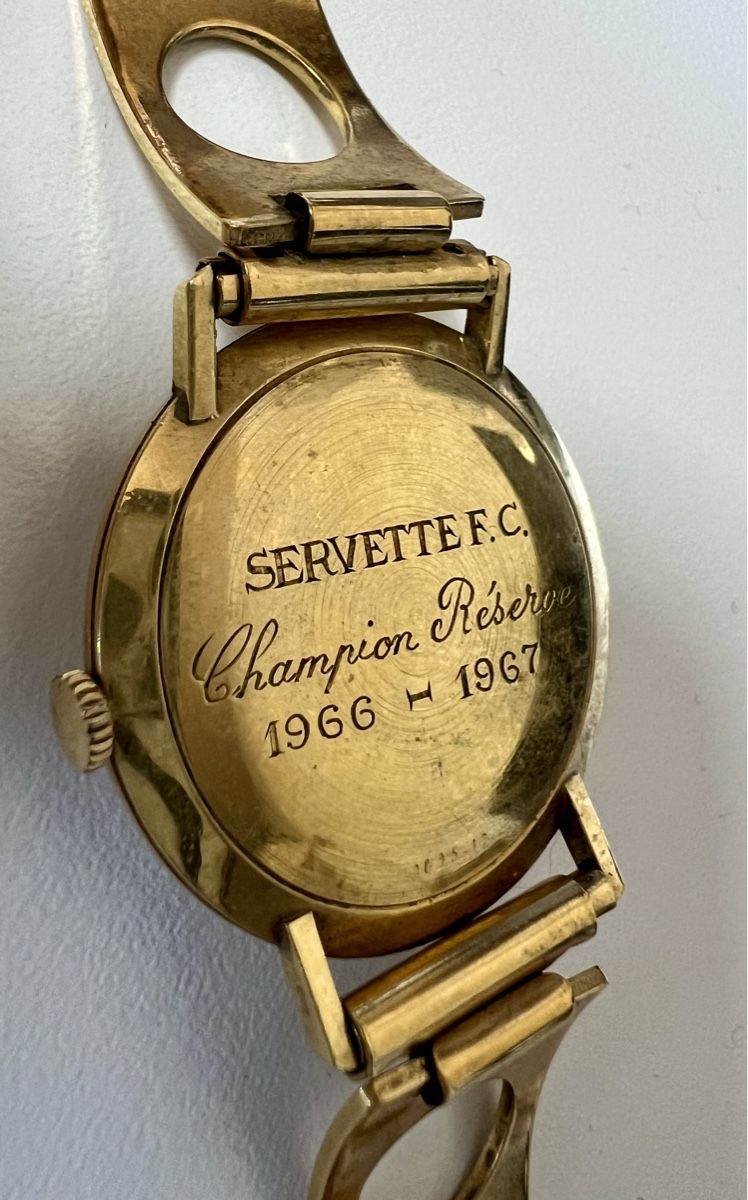 Waltham Orologi: Servette FC Genève, objets de collections – Usato da Crassier venduto da Stickmoo 1