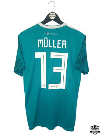 MÜLLER #13 Original Germany 2018-19 Away Trikot