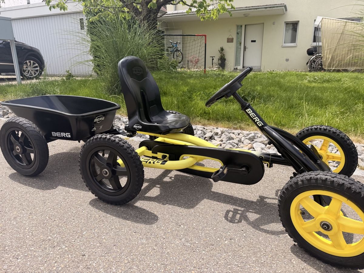 Veicoli per bambini: Gokart mit Anhänger von BERG – Usato da Wetzikon ZH venduto da ekdk 2
