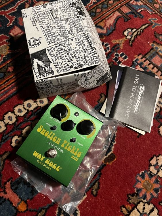Way Huge Swollen Pickle MKII Jumbo Fuzz Pedal (Neu und originalverpackt ...