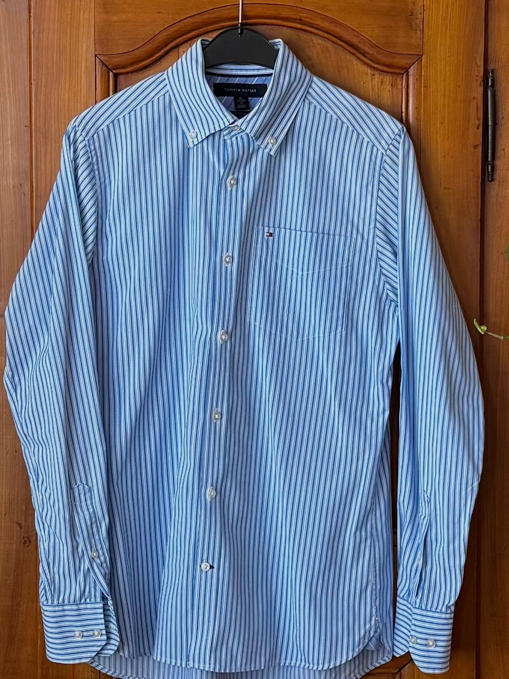 Tommy Hilfiger Hemden: Tommy Hilfiger Hemd hellblau gestreift Gr. 14 xs – Neu (gemäss Beschreibung) aus Wabern von fengshui63 1